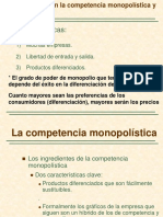 Intervencion Del Estado en Los Monopolios y Competencia Monopolística.