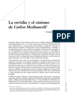 La Envidia y El Cinismo de Carlos Medinaceli: Gonzalo Portugal