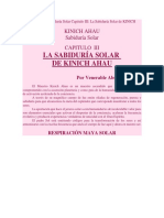 La sabiduría solar de Kinich Ahau: Respiración maya y plexo solar