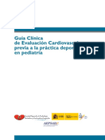 Guia Clinica de Evaluacion Cardiovascular Previa A La Practica Deportiva en Pediatria PDF