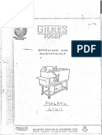 Turbina Pelton y Francis (Operación y Mantenimiento) PDF