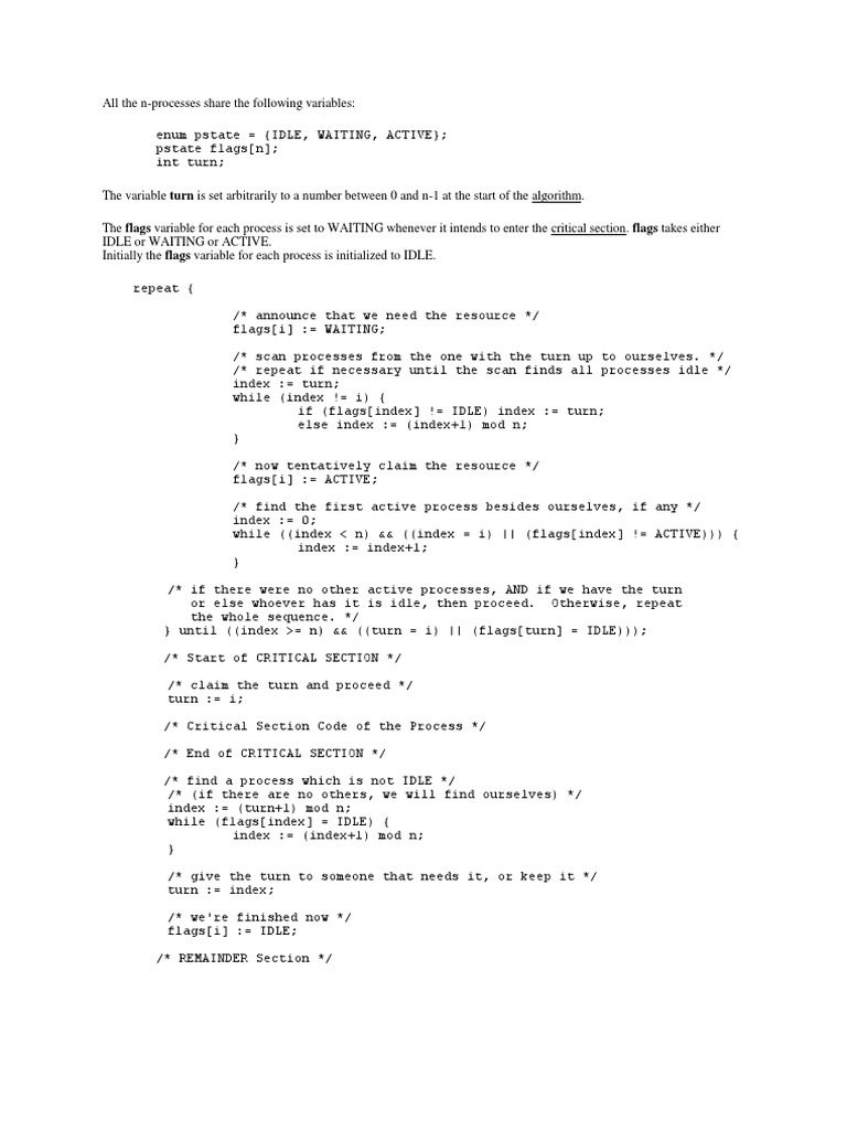 Process Resource Allocation Algorithm | PDF | Computers