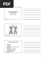 5ª Aula - Herança Autossômica Dominante