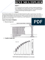 Investment Multiplier - Economics