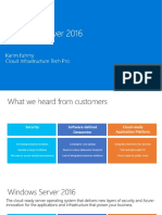 Windows Server 2016 Karim Fahmy