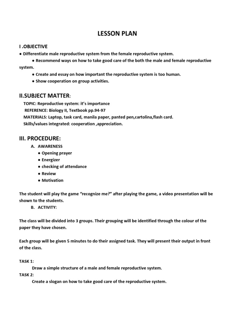 Lesson Plante Jen Physical Fitness Lesson Plan