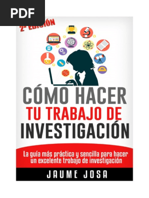 Como hacer un trabajo de investigación pdf