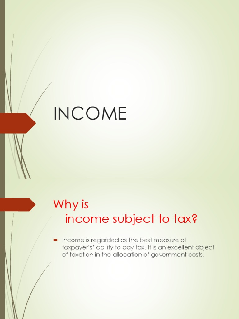 Understanding Taxable Income Types | PDF | Gross Income | Taxpayer