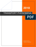 2018 Transport Phenomena Introduction