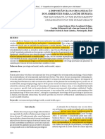 A Importância Da Organização Dos Ambientes para A Saúde Humana