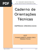 FINANCIAMENTO CAIXA CADERNO DE ORIENTAÇÕES