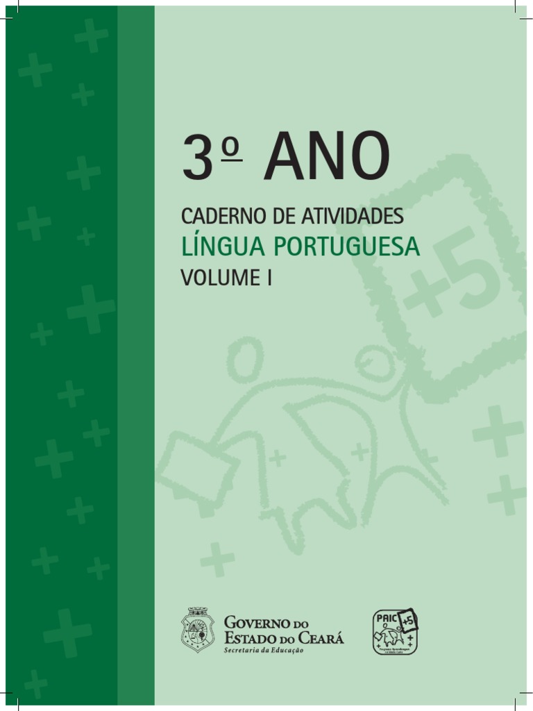 3 Ano-Caderno de Atividades Lingua Portuguesa Vol I PDF | PDF | Fóssil ...