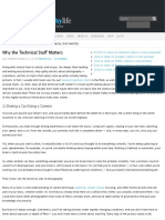 Why The Technical Stuff Matters PDF