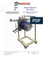 (Es) (En) Desbobinador MC - MC Series Spool Dispenser