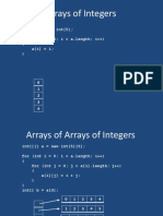 Arrays of Integers: Int A New Int (5) For (Int I 0 I A.length I++) (A (I) I )