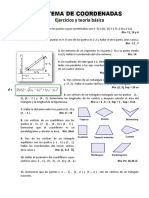 Ejercicios y teoría básica de coordenadas planas