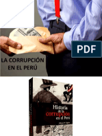 Historia de La Corrupción en El Perú