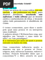 O Que é Cosmovisão Cristã