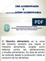 Derecho alimentario y legislación