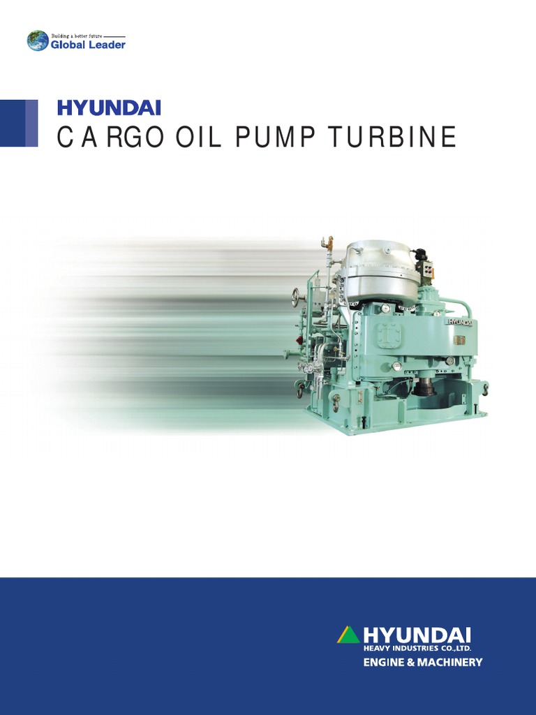 Cargo Oil Pump Turbine PDF Steam Engine Bearing (Mechanical)