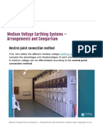 Comparison of Medium Voltage Earthing Systems