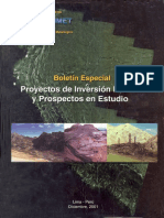 BOLETIN Nº 023- ESPECIAL- PROYECTOS DE INVERSION MINERA Y PROSPECTOS EN ESTUDIOS.pdf