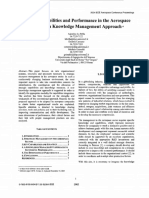 Critical Capabilities and Performance in The Aerospace Industry: A Knowledge Management Approach13