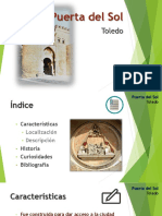 Presentación Puerta Del Sol (Monumento histórico de Toledo)