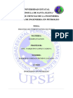 Calculos Matematicos Del Proceso de Cementacion de Pozos PDF