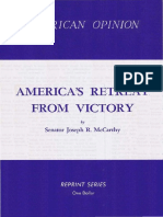 America's Retreat From Victory