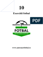 10 Exercitii Fotbal