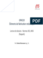 111 Dessin Industriel Normes ISO ANSI Rappel 2 PDF