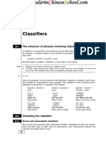 Chinese Grammar-ClassifiersMeasure Words