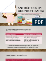 ANTIBIÓTICOS EM ODONTOPEDIATRIA