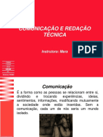 Comunicão e Redação Técnica