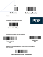 Configuración lector códigos de barra