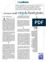 Alessandro Piperno Recensisce Questione Di Virgole Su La Lettura