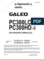 O&M PC300LC,HD-8 A90001,A87001 up GSAM005900