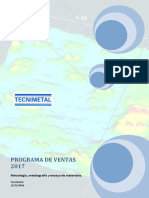 Tecnimetal Programa de Ventas