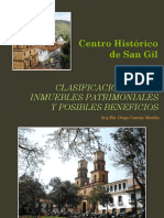 Presentación Taller Clasificación y Beneficios de Inmuebles Patrimoniales en San Gil