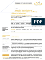 Anonymization Technologies of Cryptocurrency Transactions