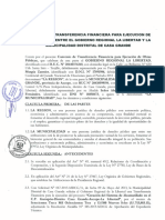 Convenio Entre El GRLL y La Municipalidad Distrital de Casa Grande