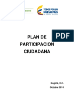 Plan de Participación Ciudadana MADS