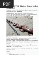 Tutorial HTML Básico linkar Imagem HTML