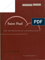 Alain Badiou, Ray Brassier Saint Paul The Foundation of Universalism .pdf
