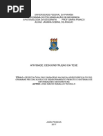 Desconstrução Da Tese - Janaina