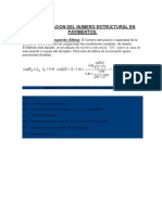 Determinacion Del Numero Estructural en PavimenTOS