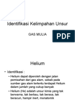 Identifikasi Kelimpahan Unsur