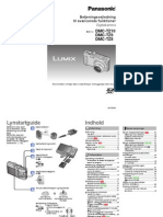 Betjeningsvejledning Til Panasonic Lumix DMC-TZ8 TZ9 TZ10 (Dansk)