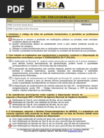 Atividade Continuada - Nº02 - 2018 - Ética e Legislação